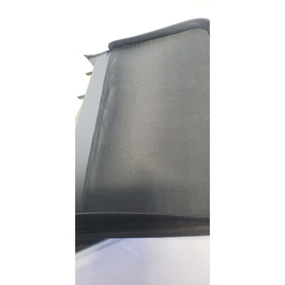 Vintage Case Logic 48 CD DVD Storage Case Binder Holder Black Zipper Nylon - Picture 8 of 10